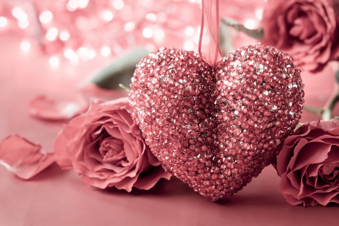 Valentine's Day Heart and Roses