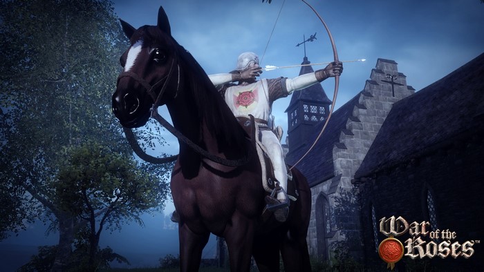 Archer on horseback in War of the Roses