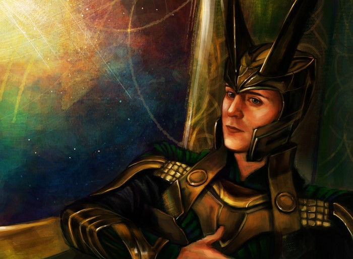 Thor Tom Hiddleston Men Helmet