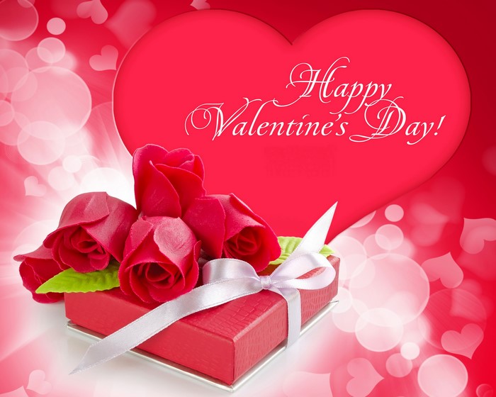 Valentine's Day Roses and Gift
