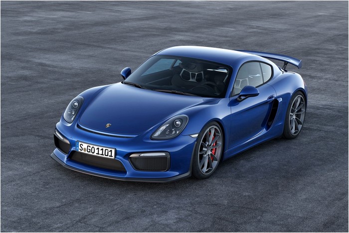 Blue 2016 Porsche Cayman GT4
