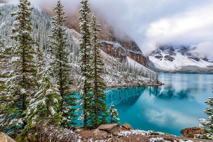 Moraine Lake in Banff National Park, Canada