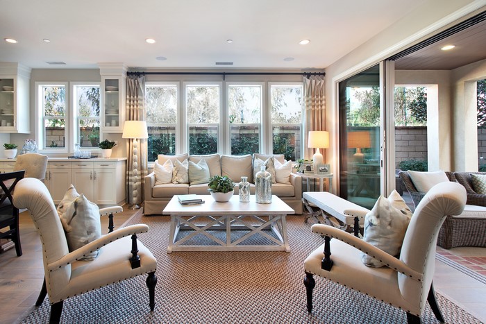 Living room with armchairs and sofa