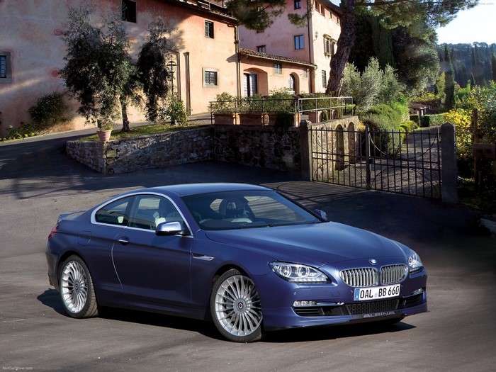 Blue 2012 Alpina B6 Bi-Turbo Coupe BMW
