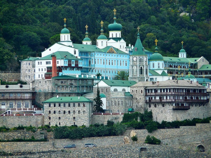 Monastery of St. Panteleimon, Mount Athos, Greece