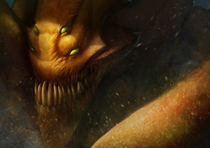 Sand King from DOTA 2