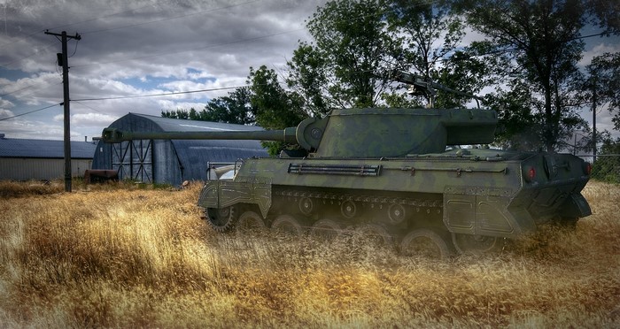 M18 Hellcat tank in World of Tanks