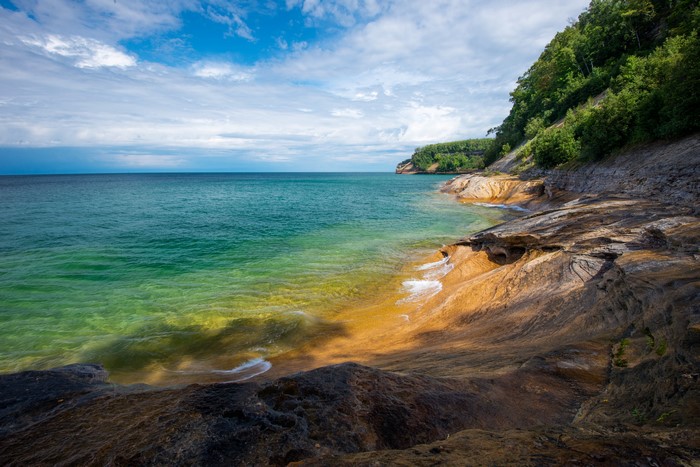 Miners Beach Michigan USA Coastline