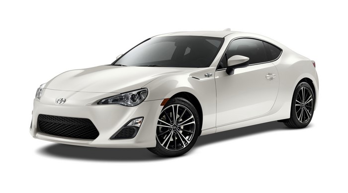 White 2015 Scion FR-S