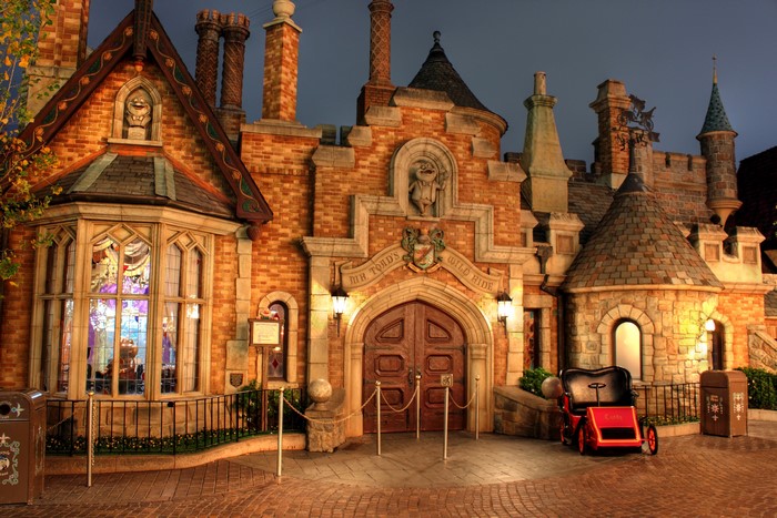 Mr. Toad's Wild Ride attraction at Disneyland