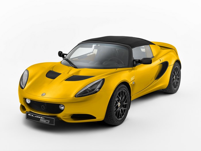 Yellow Lotus Elise 20th Anniversary Edition