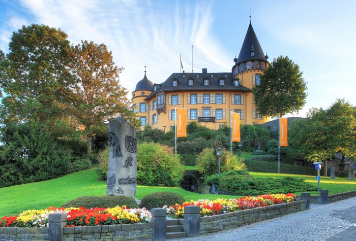 Genovevaburg Castle in Mayen, Germany