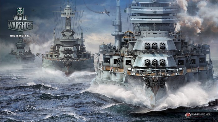 USS New Mexico Battleships in World of Warships