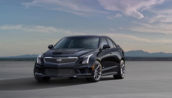 Black 2016 Cadillac ATS-V Sedan