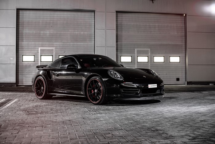 Black 2015 Porsche 911 Turbo (991) Metallic