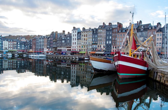 4K France Houses Marinas Rivers