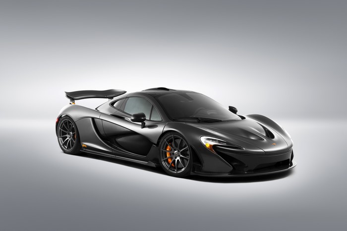Grey McLaren P1 GTR
