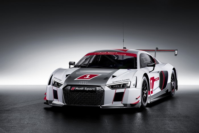 Audi R8 LMS GT3 race car