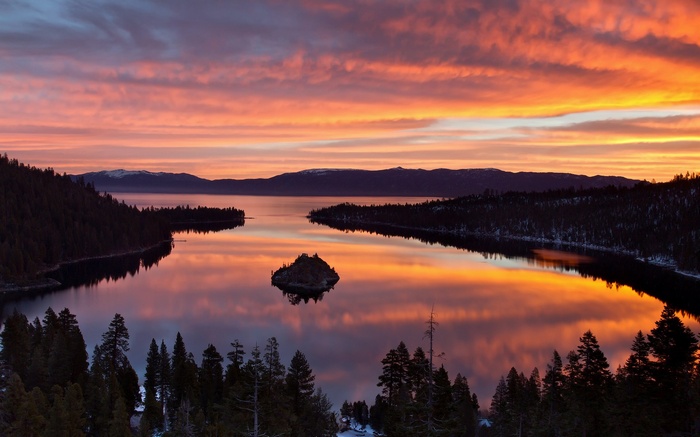 Emerald Bay at Sunrise, Lake Tahoe