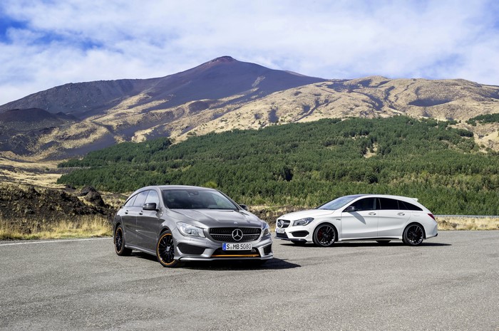 4K Mercedes-Benz CLA 45 AMG Shooting Brake cars