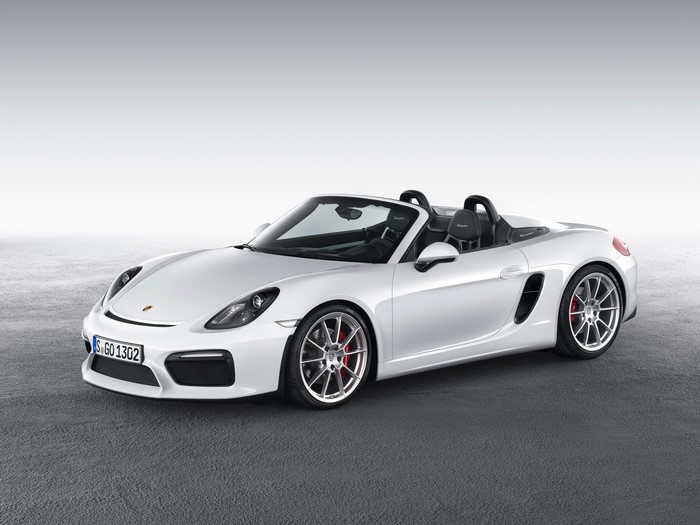 White 2015 Porsche Boxster Cabriolet