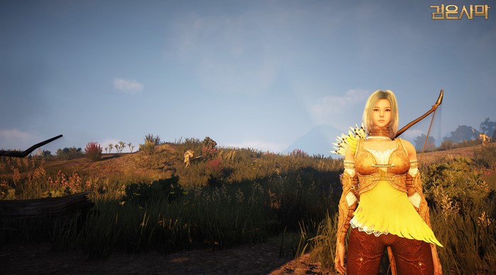 Black Desert Online Archer with Blonde Hair