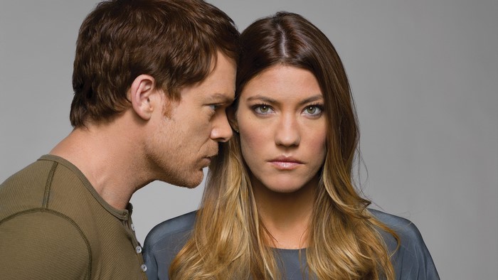 Dexter Morgan and Debra Morgan from Dexter