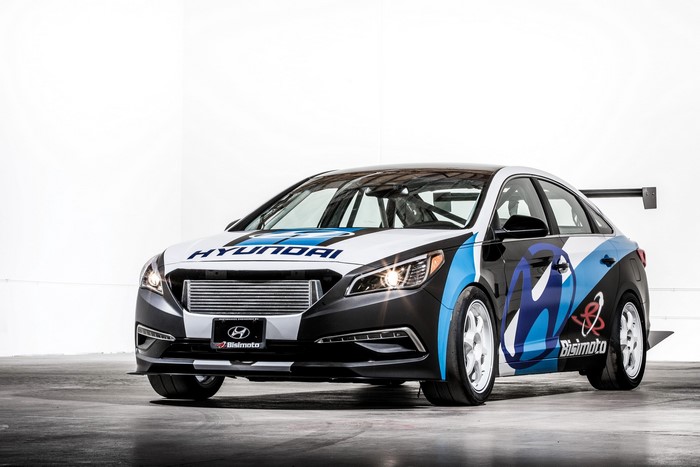 Hyundai Sonata 9Bisimoto Engineering race car