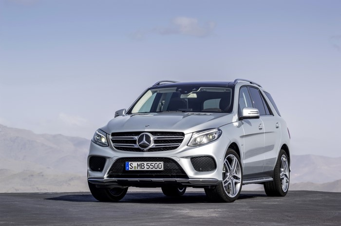 Silver 2015 Mercedes-Benz GLE 500