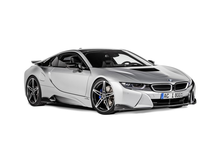 Silver BMW i8 AC Schnitzer 2015