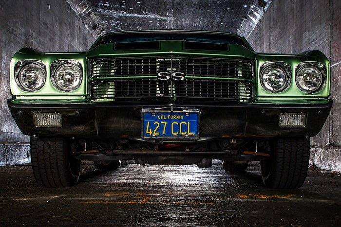 Green 1969 Chevrolet Chevelle SS 427 CCL