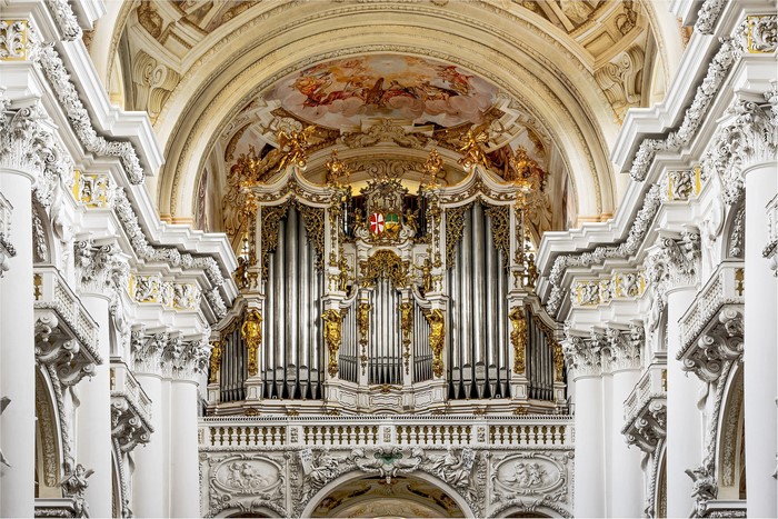 Organ in the Abbey of St. Florian, Austria