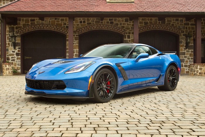 Blue 2015 Chevrolet Corvette Z06