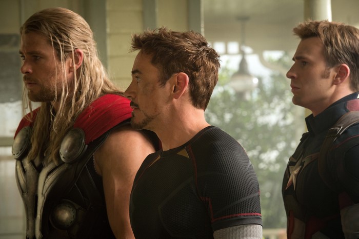 Thor, Iron Man, and Captain America from Avengers: Age of Ultron