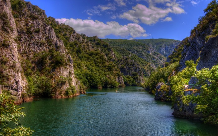 Matka Lake and Canyon in North Macedonia