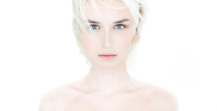 Polina Gagarina blonde girl with blue eyes