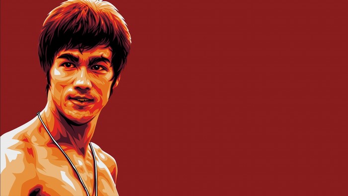 Bruce Lee portrait