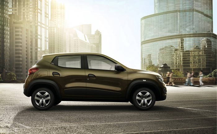 Renault Kwid 2015 Metallic Side View