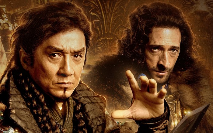 Jackie Chan and Adrien Brody from Dragon Blade