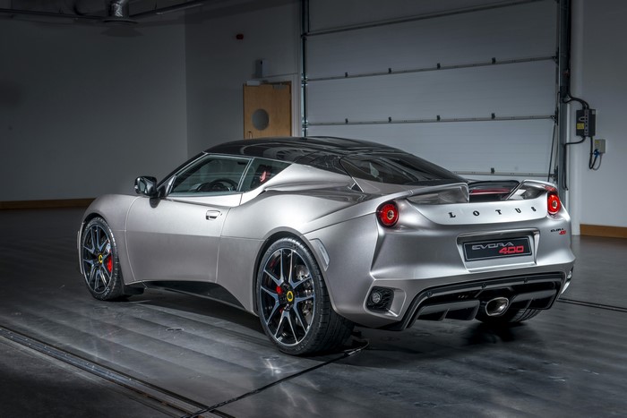 Lotus Evora 400 rear view