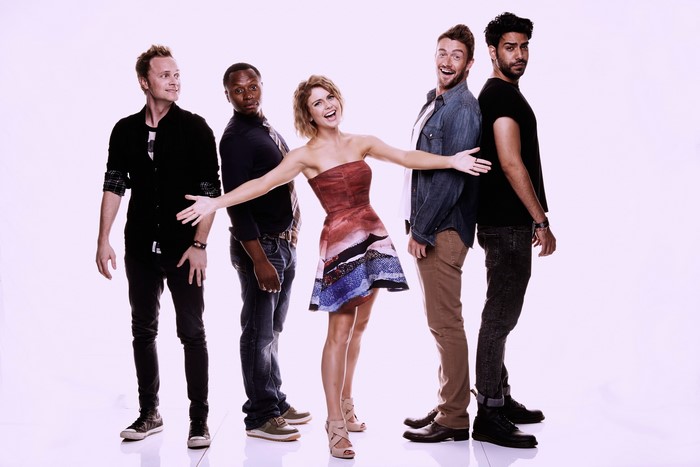 iZombie cast: Rose McIver, Malcolm Goodwin, Rahul Kohli, Robert Buckley, David Anders