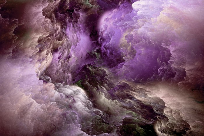4K Abstract Purple and Pink Clouds