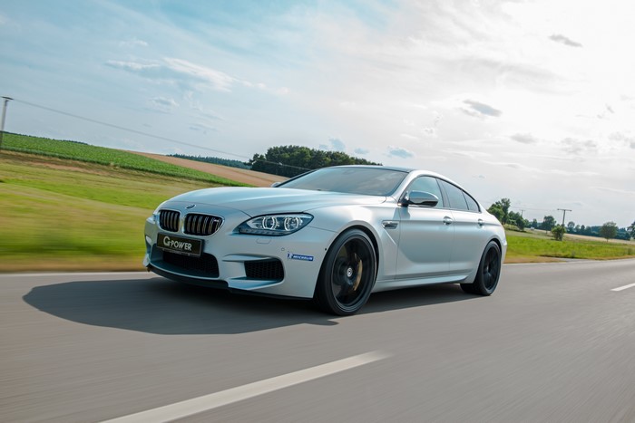 G-Power M6 Gran Coupe F06 on a Road