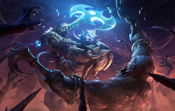Monster with Battle Axe from Curse of Naxxramas