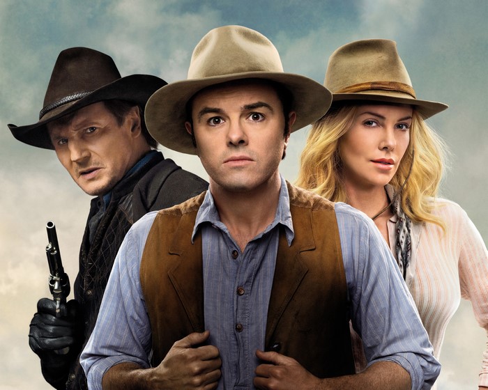 A Million Ways to Die in the West: Seth MacFarlane, Charlize Theron, Liam Neeson