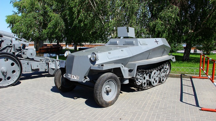 SdKfz 250-1 APC at Panorama Museum The Battle of Stalingrad, Volgograd