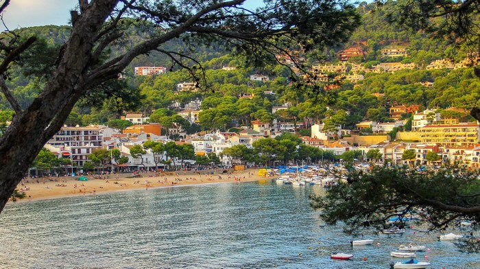 Llafranc, Catalonia, Spain: Coastal Town with Beach and Harbor