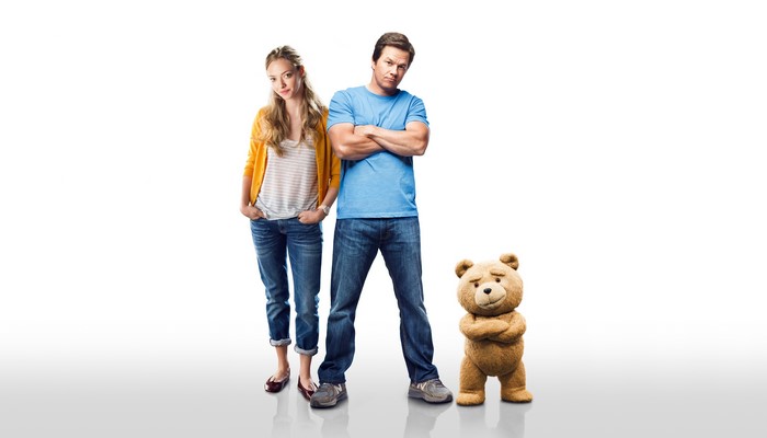 Ted 2 John Bennett and Samantha Jackson with Ted