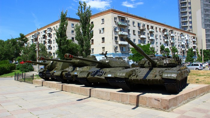 Tanks at The Battle of Stalingrad Museum, Volgograd