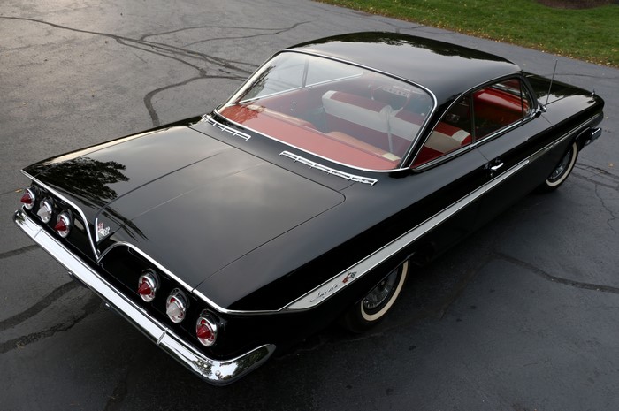 1961 Chevrolet Impala Sport Coupe, back view